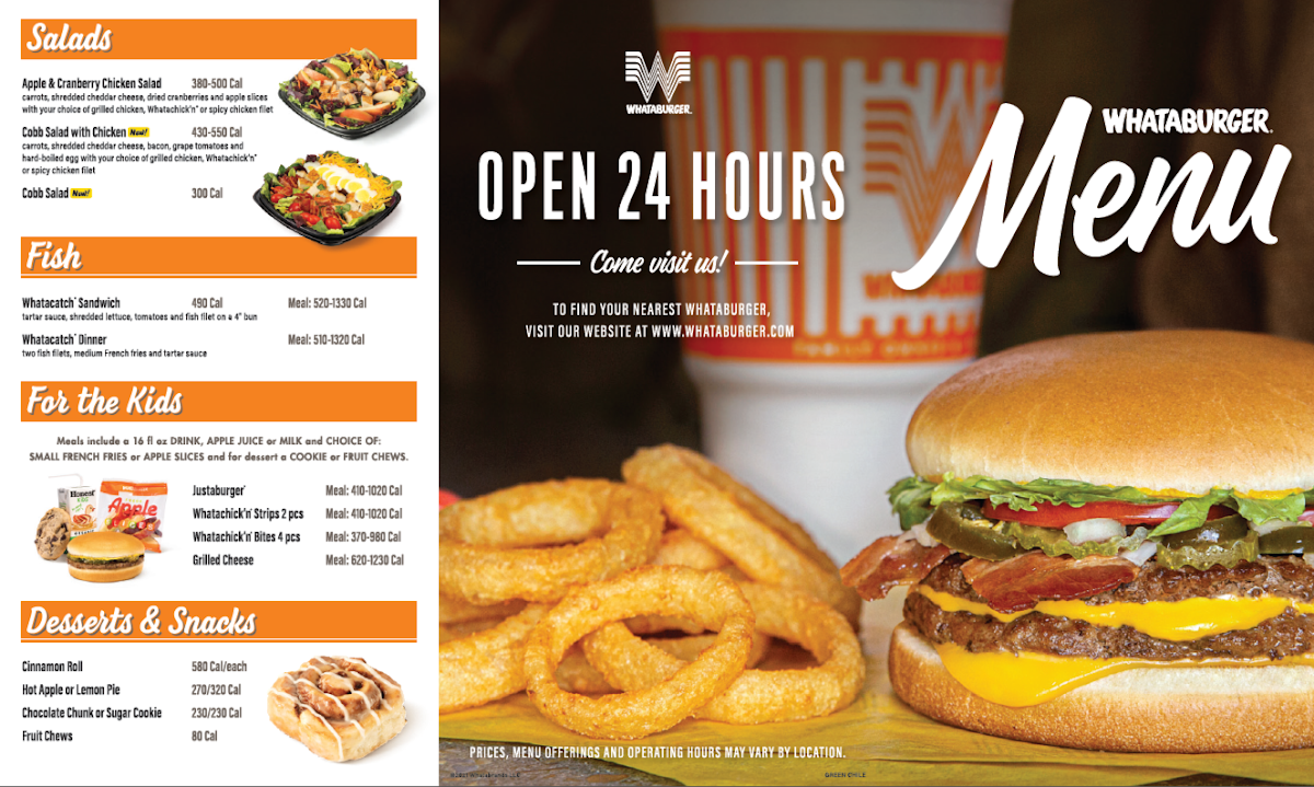 Menu - Whataburger photo 2